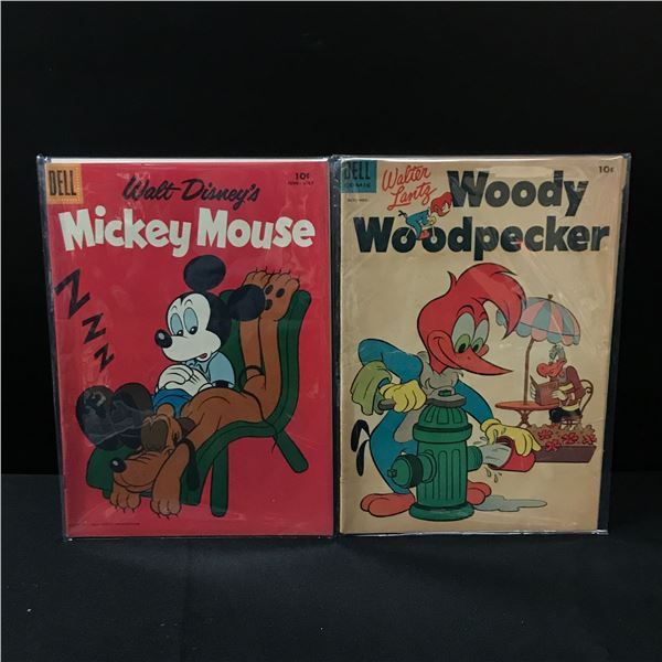 LOT OF 2 GOLDEN AGE DELL COMICS- VARIOUS TITLES