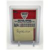 Image 2 : MICHAEL JORDAN SIGNED FLEER REPRODUCTION ROOKIE CARD