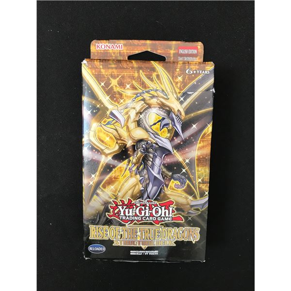 YU-GI-OH! TCG RISE OF THE TRUE DRAGONS STRUCTURE DECK SEALED BOX