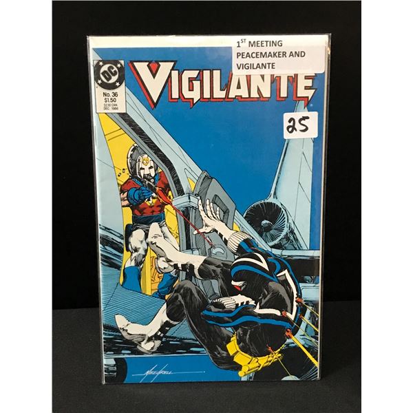 VIGILIANTE #36 1ST MEETING OF PEACEMAKER AND VIGILANTE - DC COMICS