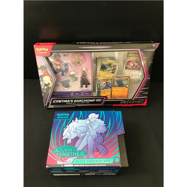 POKEMON TCG SCARLET & VIOLET JOURNEY TOGETHER ETB AND 1 POKEMONM BOX