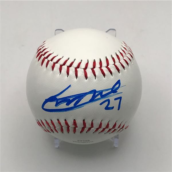 VLADIMIR GUERRERO JR. SIGNED BASEBALL ACE COA