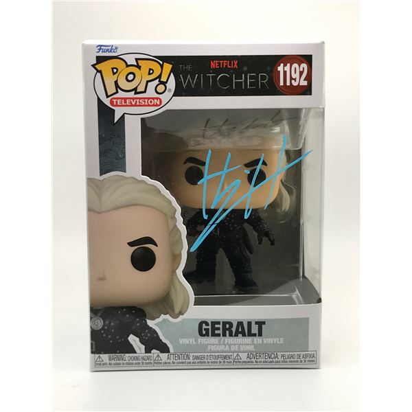 HENRY CAVILL SIGNED WITCHER FUNKO POP - KB COA