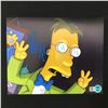 Image 1 : HANK AZARIA SIGNED PROFESSOR FRINK SIMPSONS 8X10 - WWOC COA
