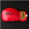 Image 1 : MIKE TYSON SIGNED RED EVERLAST BOXING GLOVE - WWOC COA