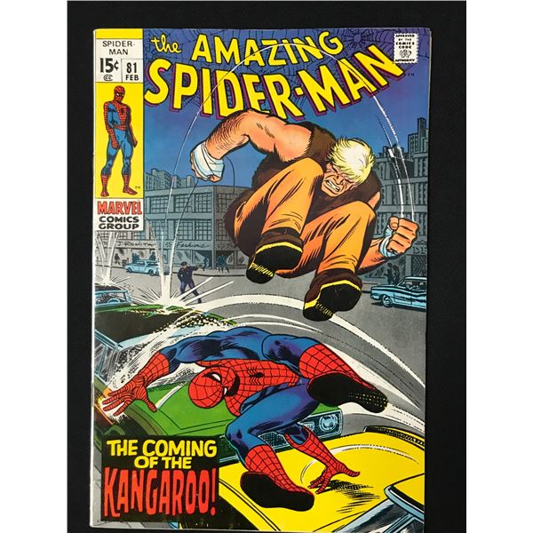 THE AMAZING SPIDERMAN #81 - MARVEL COMICS