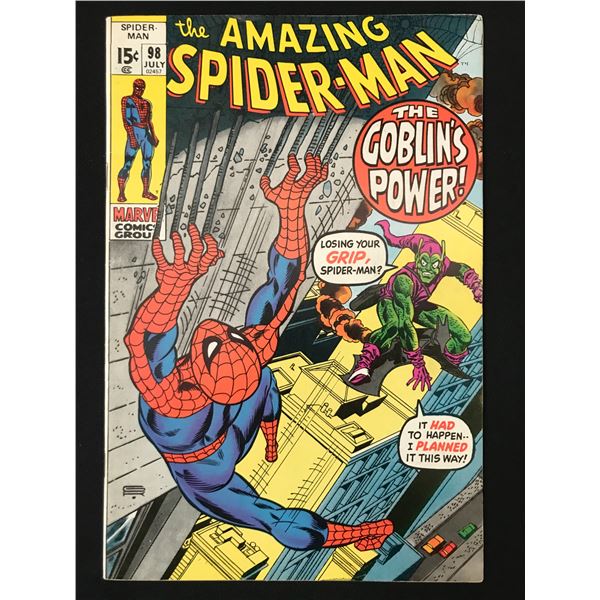 THE AMAZING SPIDERMAN #98 - MARVEL COMICS