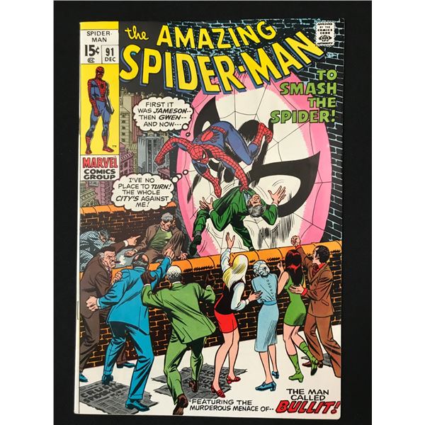 THE AMAZING SPIDERMAN #91 - MARVEL COMICS