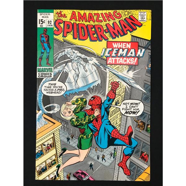 THE AMAZING SPIDERMAN #92 - MARVEL COMICS