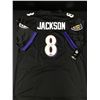 Image 1 : LAMAR JACKSON SIGNED Baltimore Ravens FOOTBALL JERSEY - ACE COA