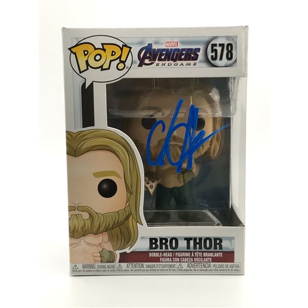 CHRIS HEMSWORTH SIGNED THOR FUNKO POP - KB COA