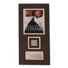 Image 1 : TITANIC FRAMED PRESENTATION PIECE INCLUDING A PIECE OF COAL ORIGINALLY FROM THE TITANIC