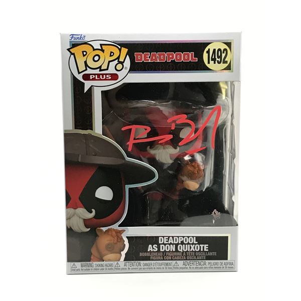 RYAN REYNOLDS SIGNED FUNKO POP! KB AUTHENTICS COA