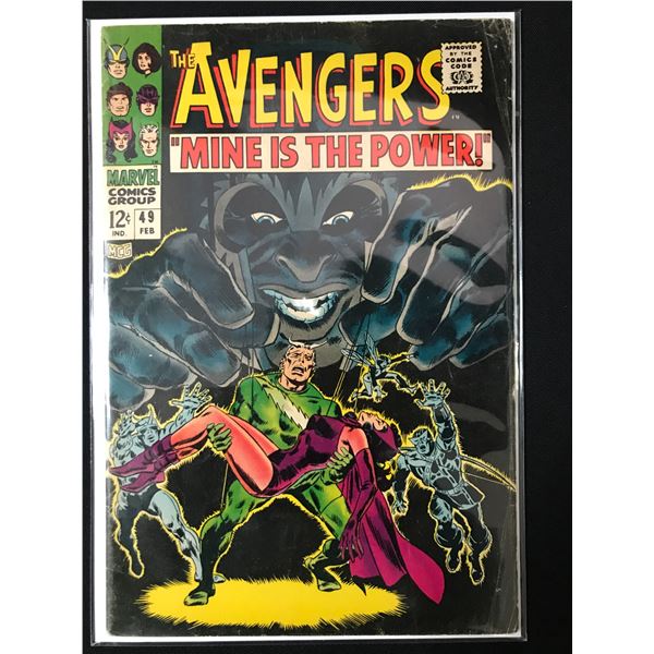 MARVEL COMICS THE AVENGERS NO.49