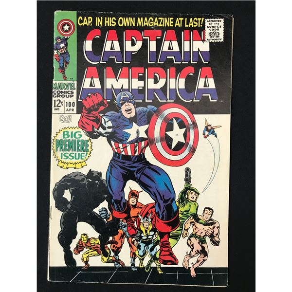 CAPTAIN AMERICA #100 - MARVEL COMICS
