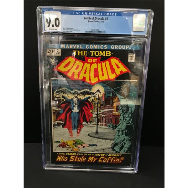 THE TOMB OF DRACULA #2 - CGC GRADE 9