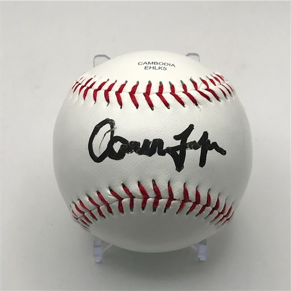 AARON JUDGE SIGNED BASEBALL (ACE COA)