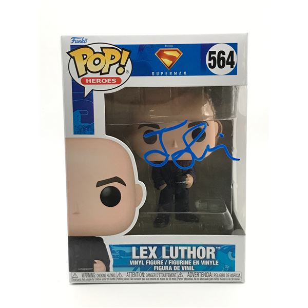 JESSE EISENBERG SIGNED LEX LUTHOR FUNKO POP - KB COA