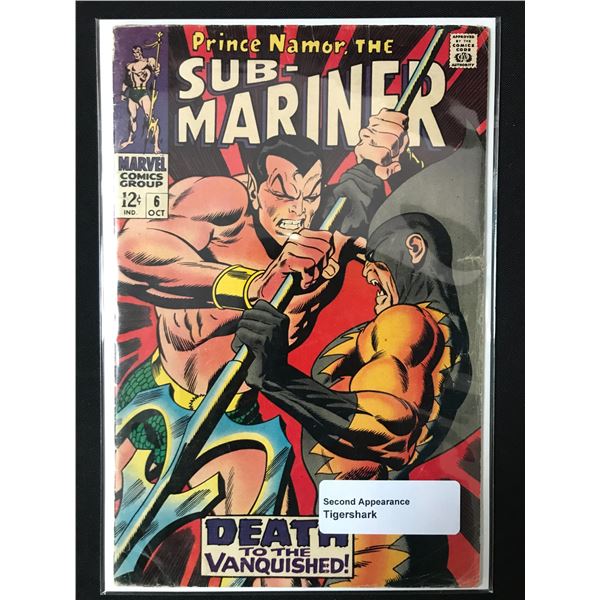 MARVEL COMICS SUB-MARINER NO.6