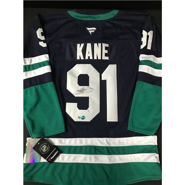 EVANDER KANE SIGNED VANCOUVER CANUCKS HOCKEY JERSEY - WWOC COA