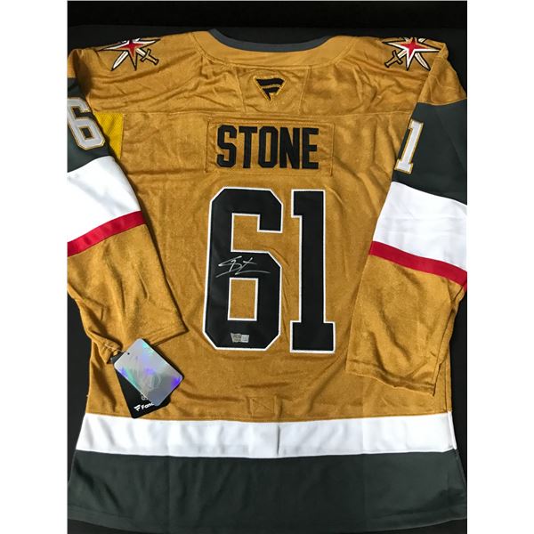 MARK STONE SIGNED Las Vegas GOLDEN KNIGHTS HOCKEY JERSEY - ACE COA