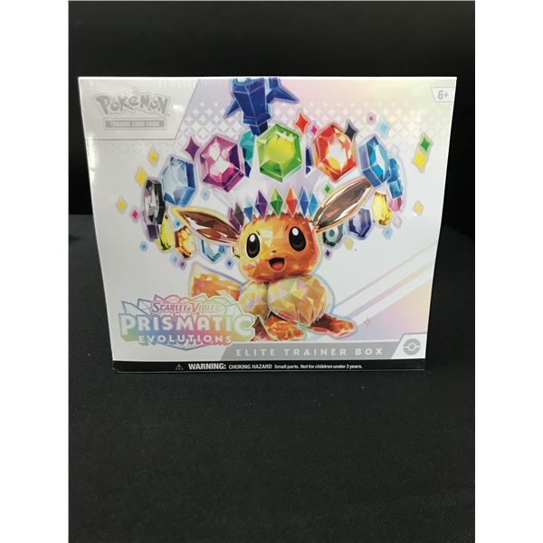 POKEMON TCG SCARLET & VIOLET PRISMATIC EVOLUTIONS SEALED ELITE TRAINER BOX