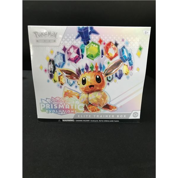POKEMON TCG SCARLET & VIOLET PRISMATIC EVOLUTIONS SEALED ELITE TRAINER BOX