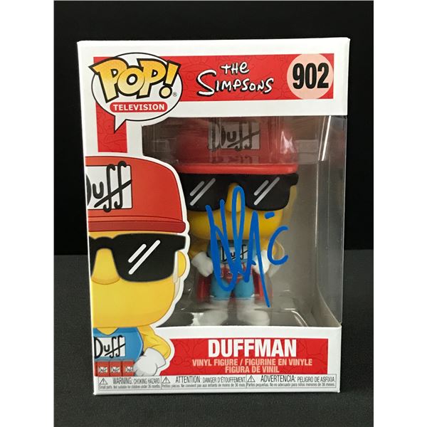 HANK AZARIA SIGNED DUFFMAN FUNKO POP - WWOC COA