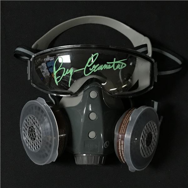 BRYAN CRANSTON SIGNED BREAKING BAD GAS MASK - KB COA