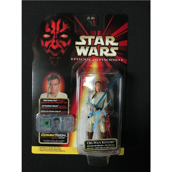 EWAN MCGREGOR SIGNED OBI-WAN KENOBI ACTION FIGURE - WWOC COA