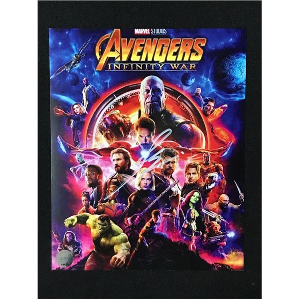 JOSH BROLIN SIGNED AVENGERS 8 X 10 (KB COA)