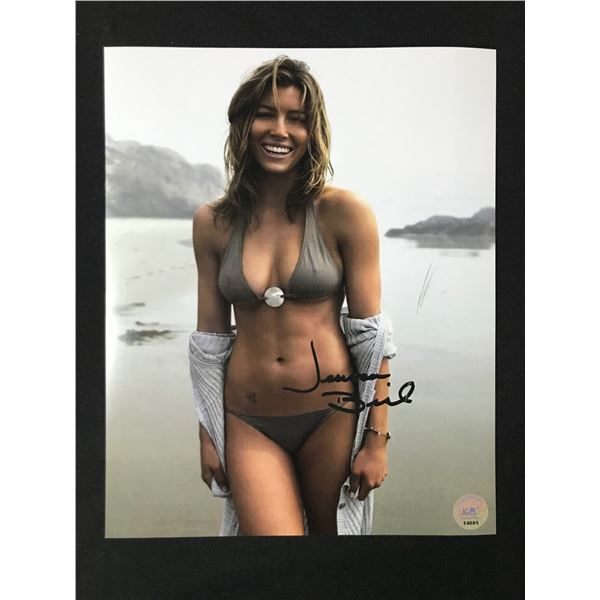 JESSICA BIEL SIGNED 8X10 - KB COA