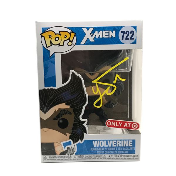 HUGH JACKMAN SIGNED WOLVERINE FUNKO POP - KB COA