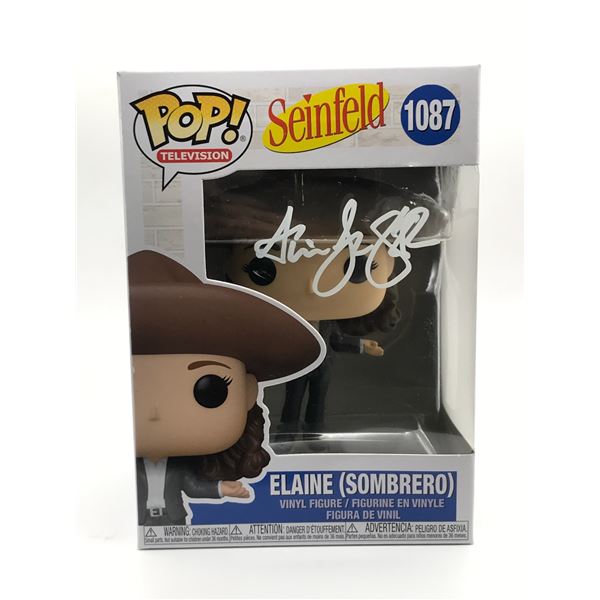 JULIA LOUIS DREYFUS SIGNED ELAINE SEINFELD FUNKO POP - KB COA