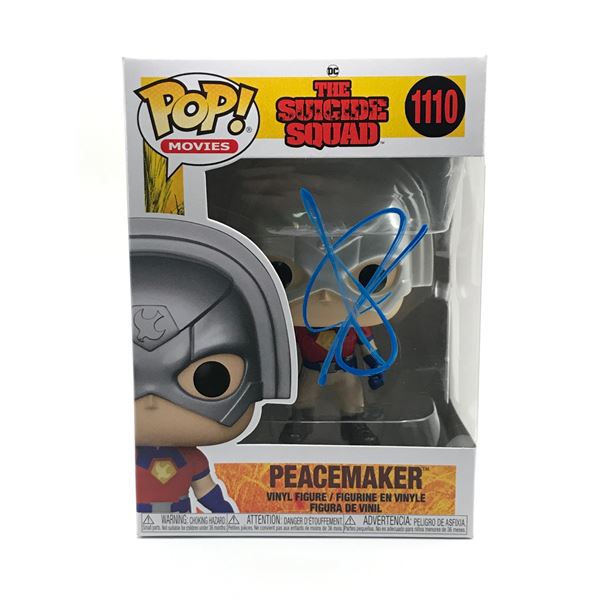 John Cena SIGNED PEACEMAKER FUNKO POP - WWOC COA