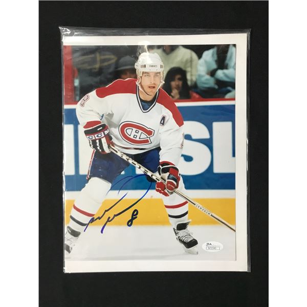 MARK RECCHI SIGNED 8X10 - JSA COA