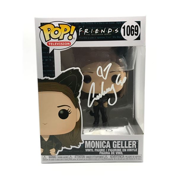 COURTNEY COX SIGNED MONICA FROM FRIENDS FUNKO POP - KB COA