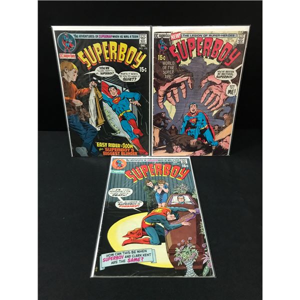 LOT OF 3 SUPERBOY COMICS (DC COMICS)