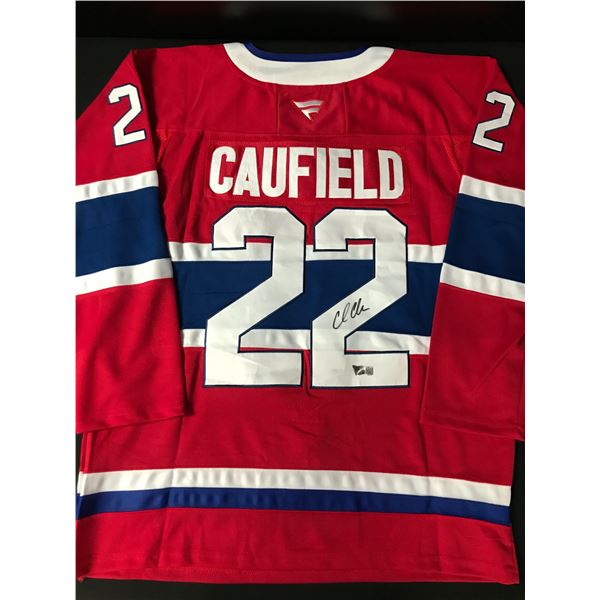 COLE CAULFIELD SIGNED MONTREAL CANADIENS JERSEY - ACE COA