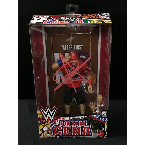 JOHN CENA SIGNED ACTION FIGURE - WWOC COA