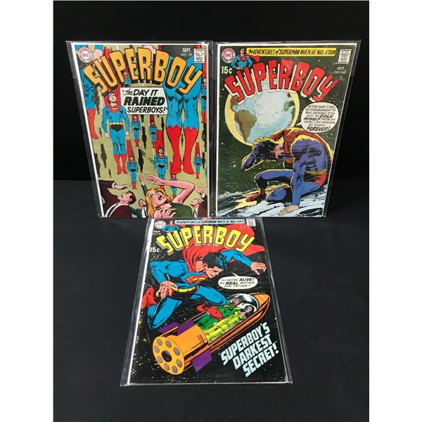 LOT OF 3 SUPERBOY COMICS (DC COMICS)