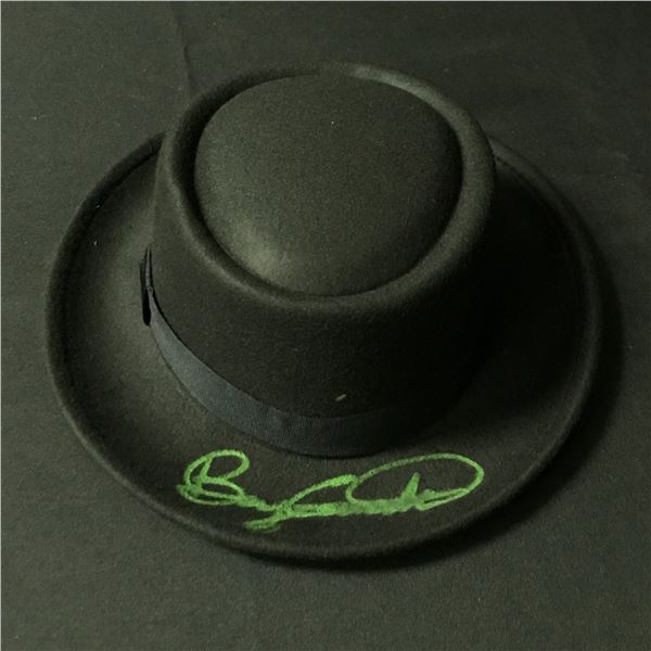 BRYAN CRANSTON SIGNED BREAKING BAD HEISENBERG HAT - KB COA