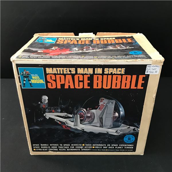 MATTEL MAN IN SPACE SPACE BUBBLE (1968) COMPLETE IN ORIGINAL PACKAGING
