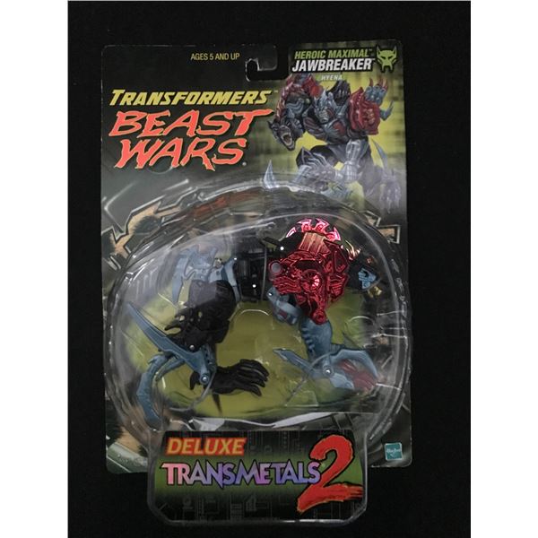 VINTAGE MINT ON CARD TRANSFORMERS BEAST WARS JAWBREAKER IN ORIGINAL PACKAGING