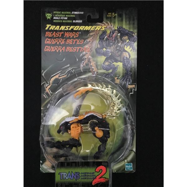 VINTAGE MINT ON CARD TRANSFORMERS BEAST WARS STINKBOMB IN ORIGINAL PACKAGING