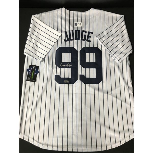 AARON JUDGE SIGNED NEW YORK YANKEES JERSEY - ACE COA