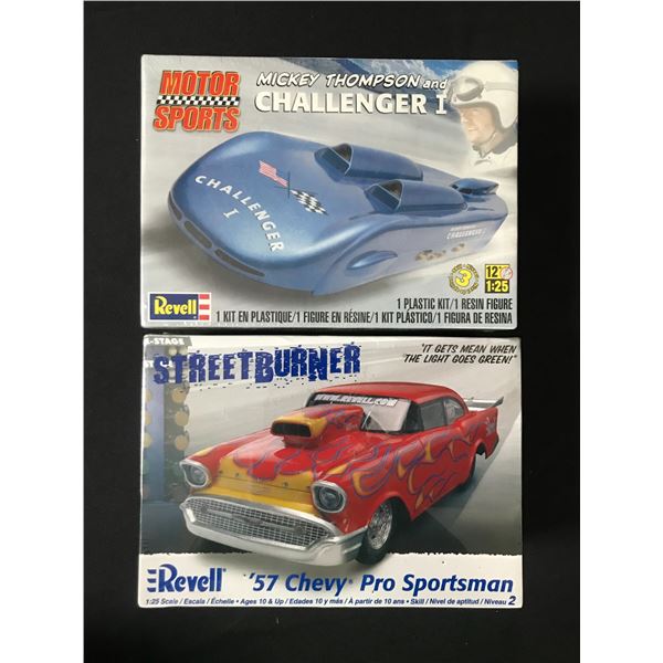 LOT OF 2 MODEL CAR KITS IN ORIGINAL PACKAGING