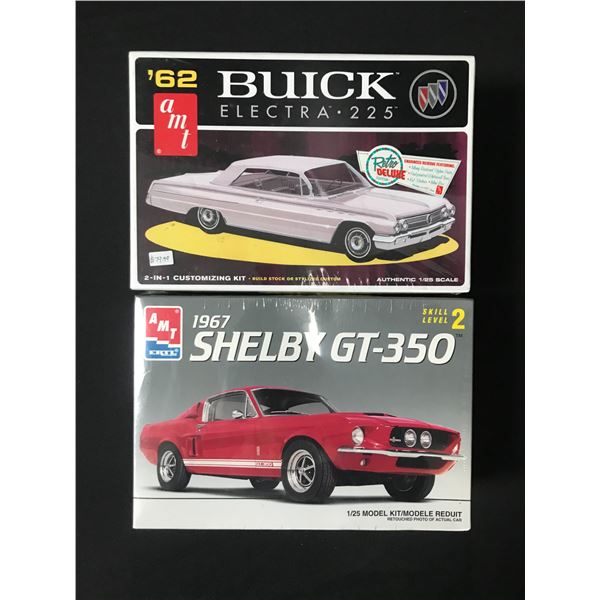 LOT OF 2 AMT MODEL CAR KITS IN ORIGINAL PACKAGING