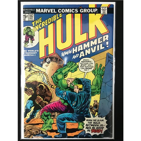 THE Incredible Hulk NO.182 (2ND APPEARANCE WOLVERINE) - MARVEL COMICS