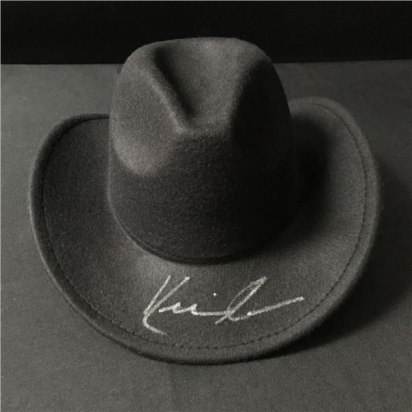 KEVIN COSTNER SIGNED YELLOWSTONE COWBOY HAT - KB COA